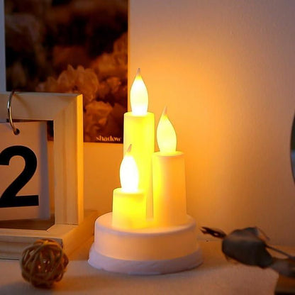 2 Pcs LED Candles Lights