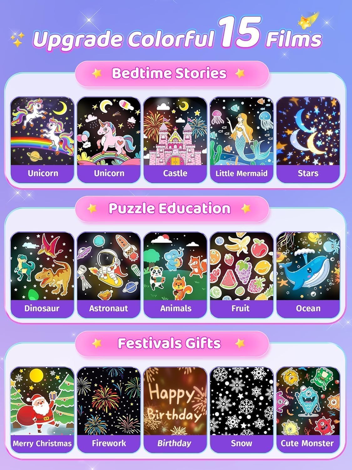 DreamBuddy Night Light Projector – your little one’s new favorite nighttime companion.